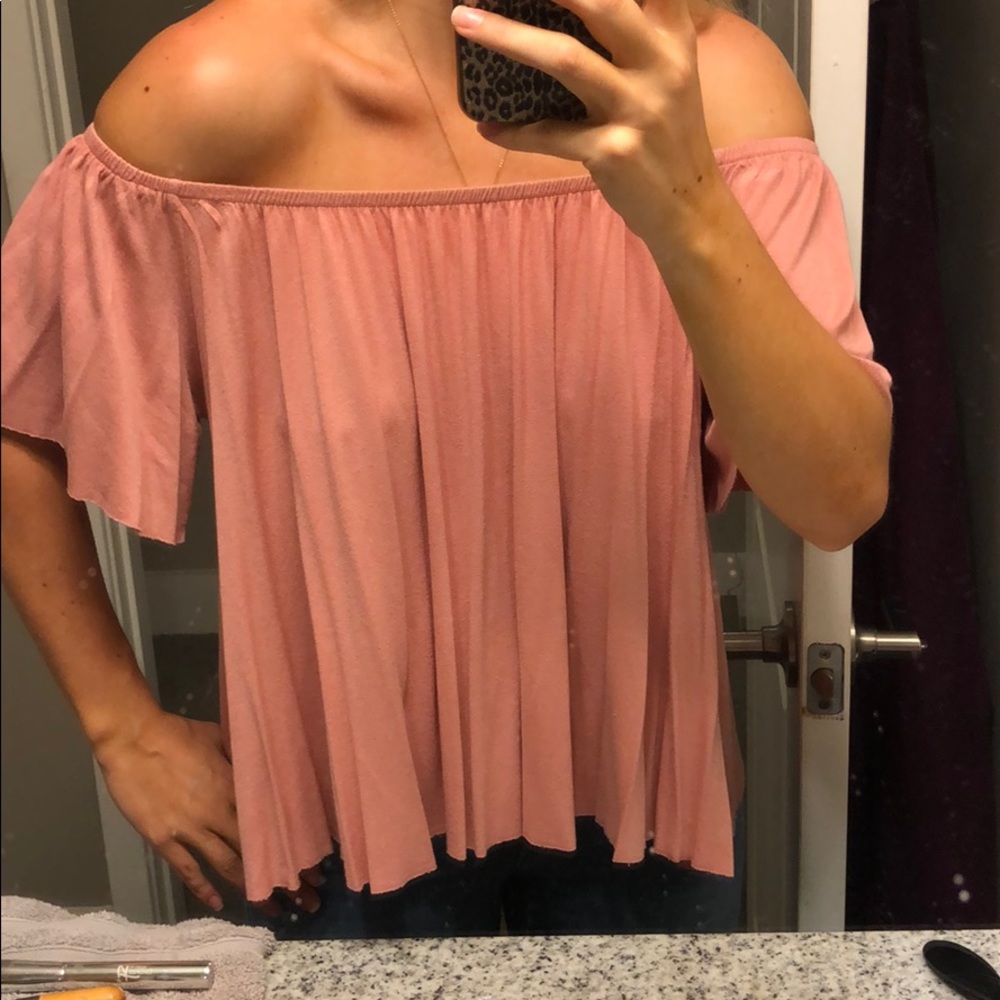 Off the shoulder top